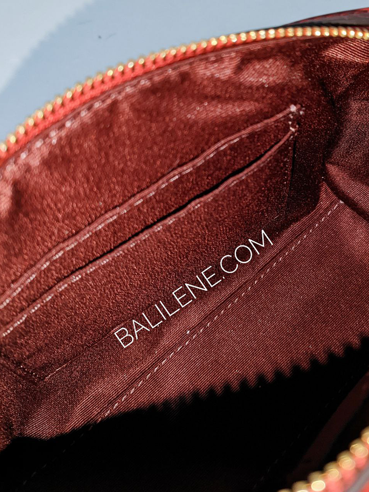 Coach Mini Rowan Crossbody In Signature Leather Red – Balilene