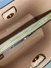 Coach Mollie Bucket Bag 22 In Signature Canvas Light Khaki Chalk