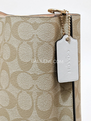 Coach-Mollie-Bucket-Bag-In-Signature-Canvas-Light-Khaki-Chalk-Balilene-detail-samping