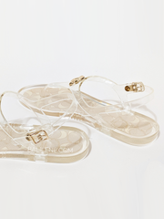 Coach Natalee Jelly Sandal Clear