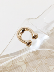 Coach Natalee Jelly Sandal Clear