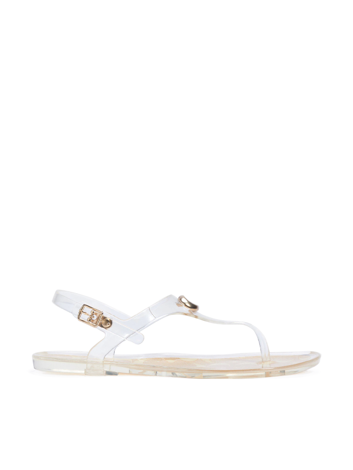 Coach Natalee Jelly Sandal Clear
