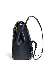 Coach Parker Convertible Backpack In Signature Canvas Midnight Navy