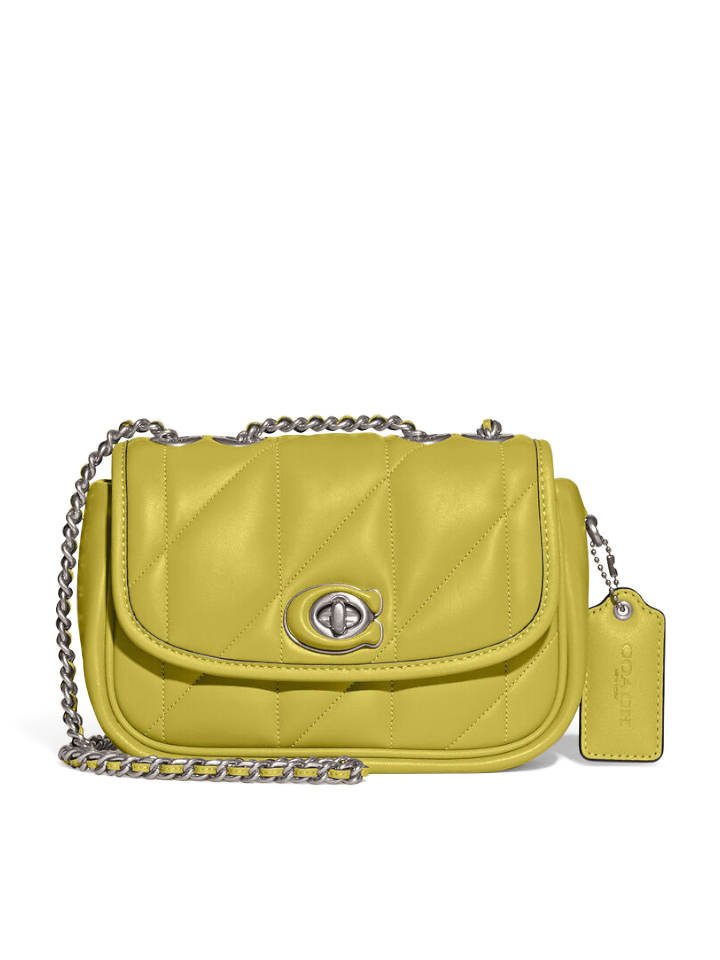 Coach-Pillow-Madison-Shoulder-Bag-18-With-Quilting-Keylime-Balilene-depan