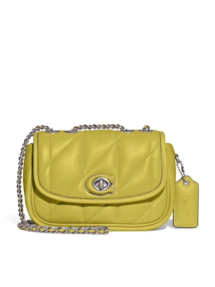 Coach mustard store yellow handbag