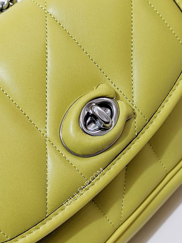 Coach-Pillow-Madison-Shoulder-Bag-18-With-Quilting-Keylime-Balilene-detail-logo
