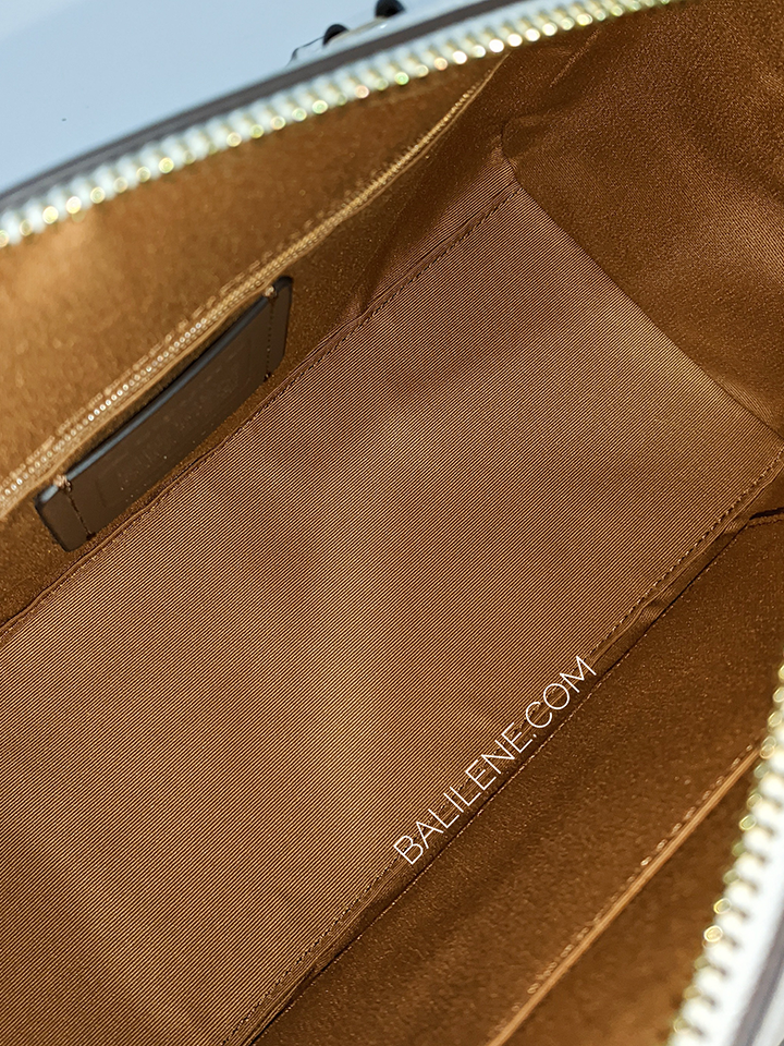 Coach Rowan Satchel In Signature Canvas Light Khaki Chalk