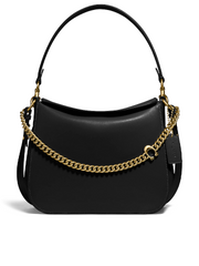 Coach Signature Chain Hobo Brass/Black