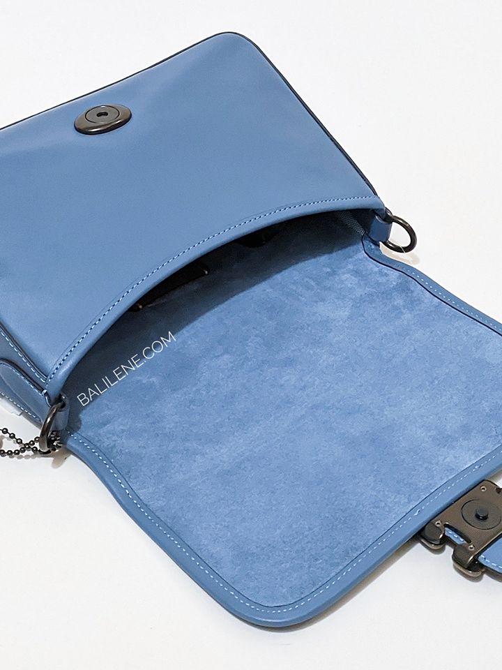 Coach Soft Tabby Shoulder Bag Washed Chambray