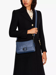 Coach Soft Tabby Shoulder Bag Washed Chambray