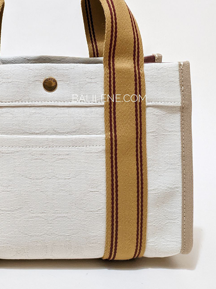 Coach Spin Tote 27 In Signature Jacquard Nature Multi