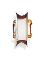 Coach Spin Tote 42 In Signature Jacquard Natural Multi