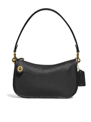 Coach-Swinger-Bag-With-Vintage-Rose-Print-Interior-Black-Balilene-depan