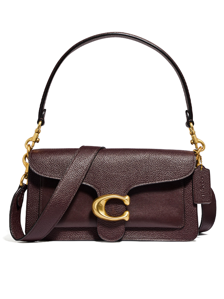 Coach-Tabby-26-Shoulder-Bag-Oxblood-Balilene-depan