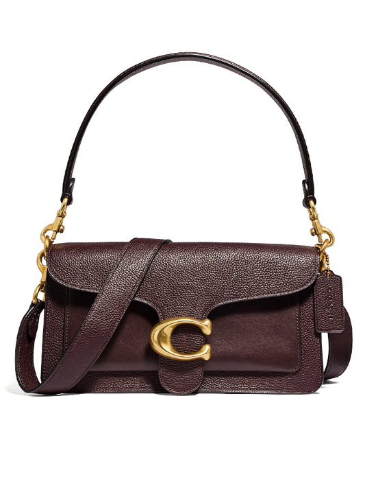 Coach-Tabby-26-Shoulder-Bag-Oxblood-Balilene-depan