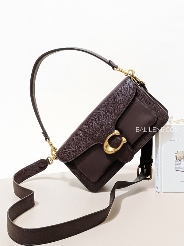 Coach Tabby 26 Shoulder Bag Oxblood Balilene