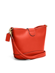 Coach Tali Bucket Bag Red Orange