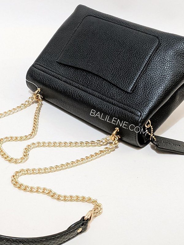 Coach Tammie Shoulder Bag Black Balilene