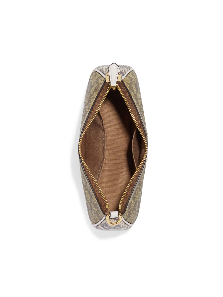 Coach Teri Shoulder Bag In Signature Canvas Khaki Chalk Multi