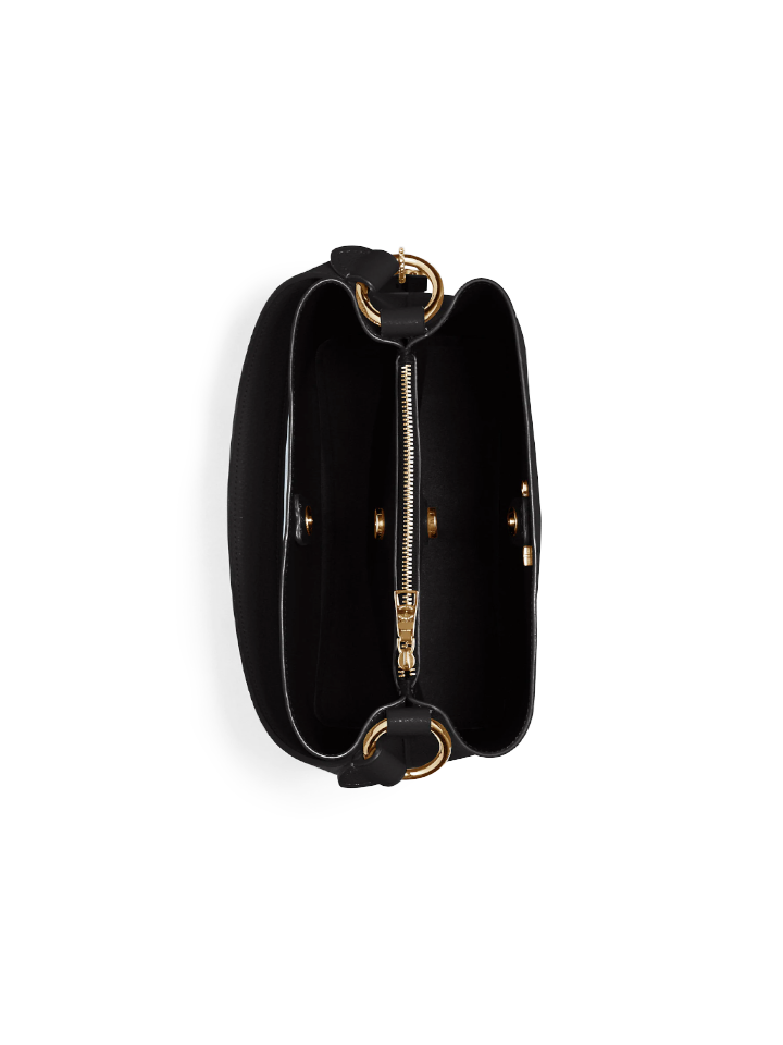 Coach-Town-Bucket-Bag-Black-Oxblood-Balilene-dalam