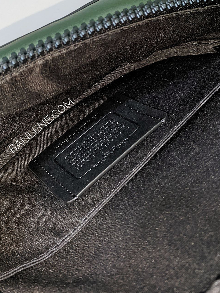 Coach-Westway-Belt-Bag-In-Colorblock-Signature-Canvas-With-Coach-Patch-Charcoal-Amazon-Green-Balilene-detail-dalam