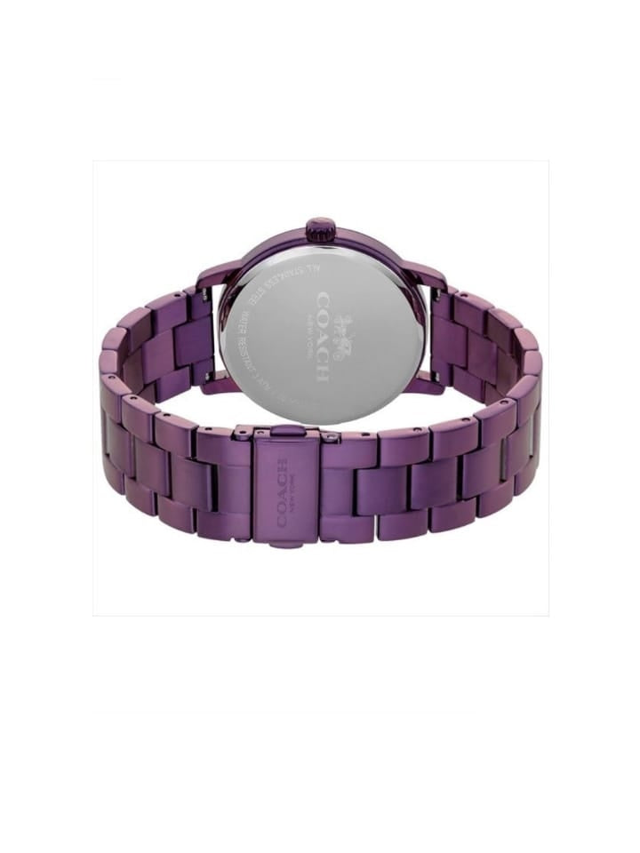 Coach 14502923 Ladies Grand Watch Purple