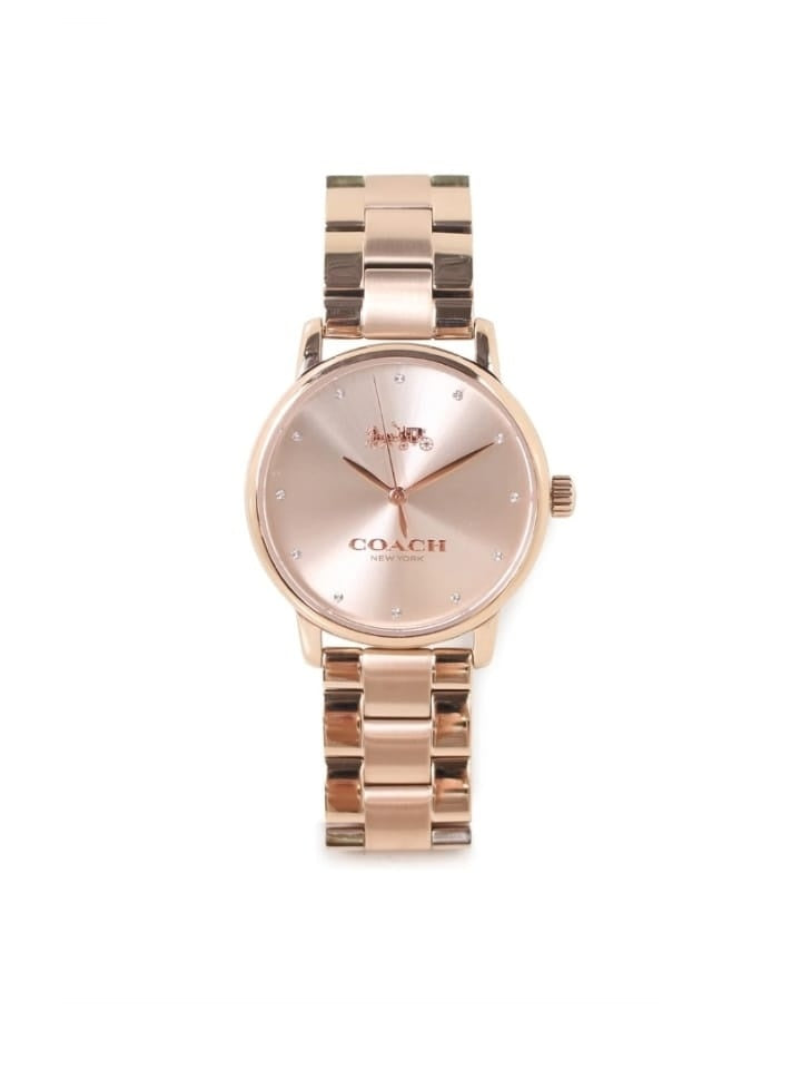 Coach Grand Rose Gold-Tone Stainless Steel Watch
