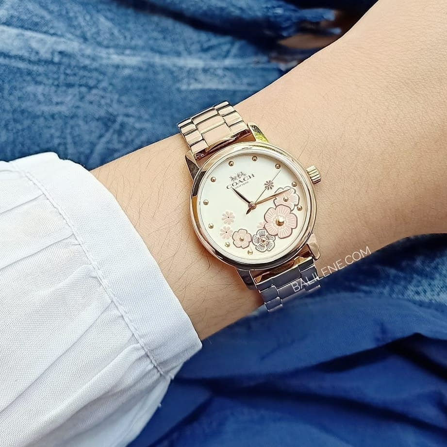 Coach 14503057 Grand Rose Gold Stainless Steel Watch