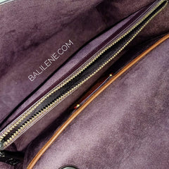 Coach 39679 Parker Signature Rivets Metalik Tan Platinum