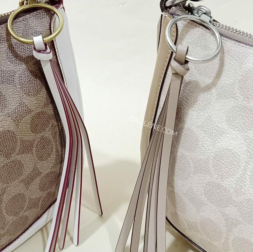 Coach Sutton Crossbody Signature Tan Chalk