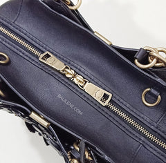 Coach 72614 Dreamer With Butterfly Applique And Snakeskin Black Multi