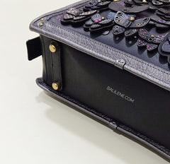 Coach 72614 Dreamer With Butterfly Applique And Snakeskin Black Multi