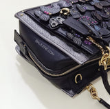 Coach 72614 Dreamer With Butterfly Applique And Snakeskin Black Multi
