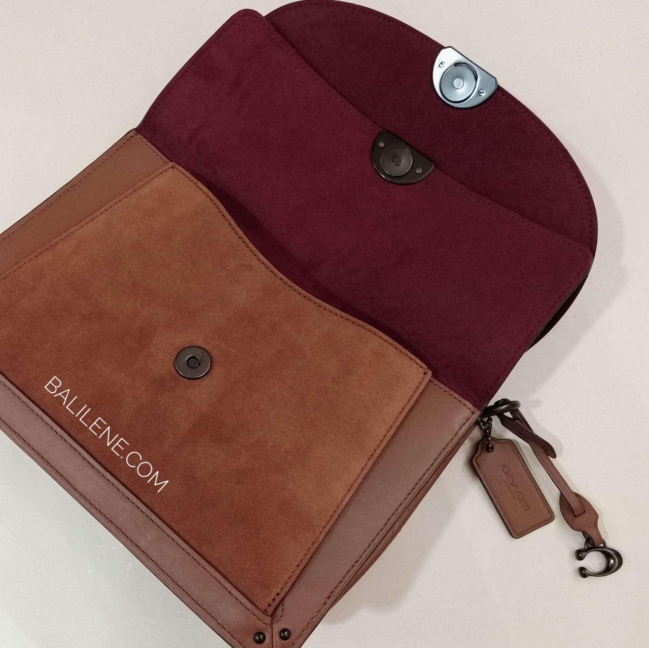 Coach 73547 Dreamer Shoulder Bag Saddle