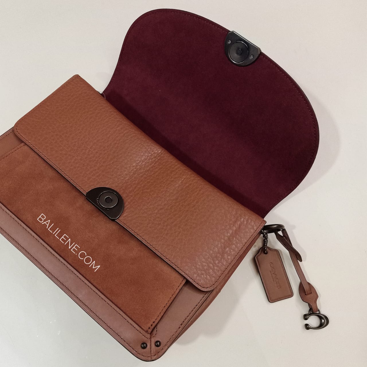 Coach 73547 Dreamer Shoulder Bag Saddle