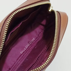 Coach 73743 Belt Bag Signature Tan Rust