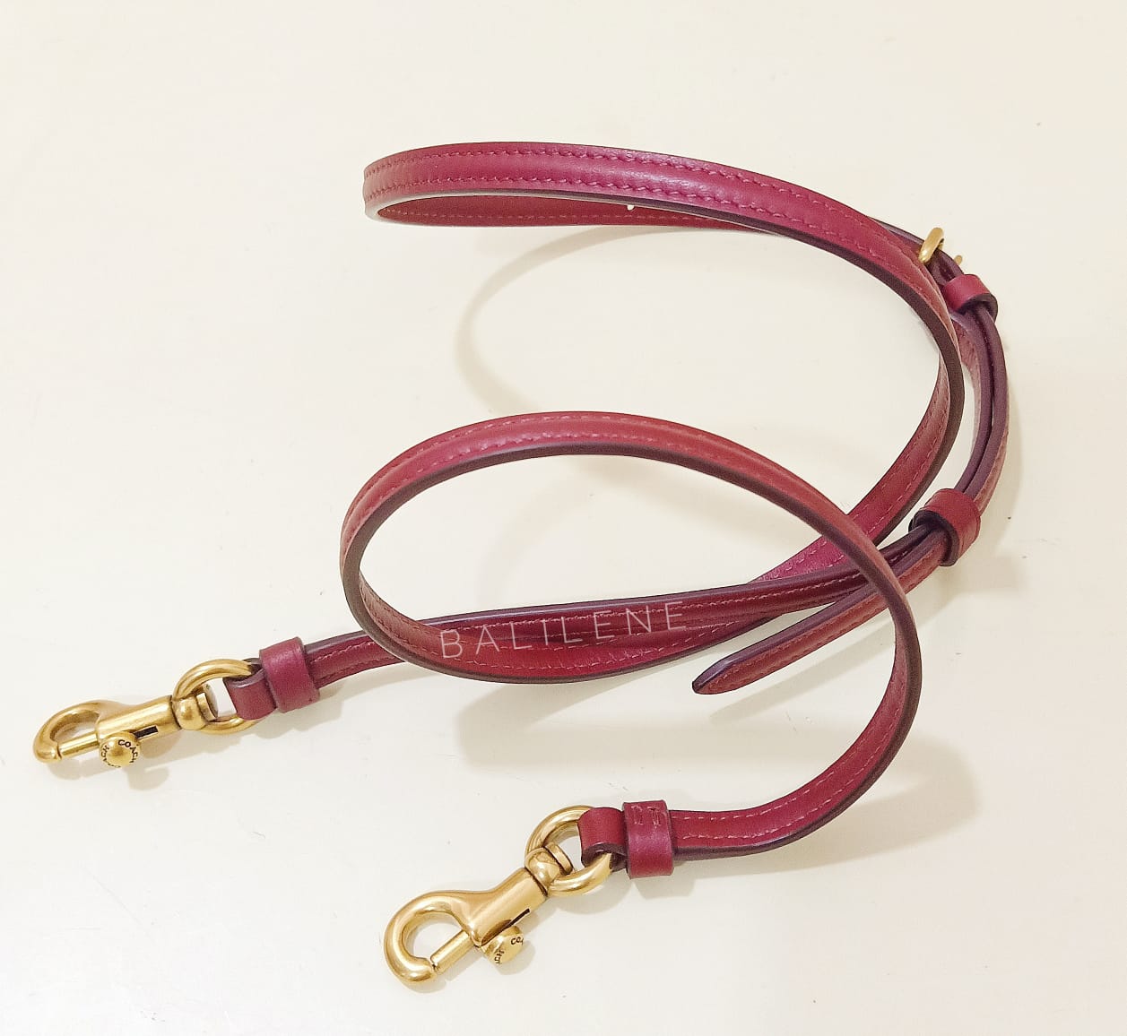 Coach 88768  Sutton Crossbody Tan Deep Red Multi