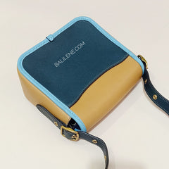 Coach 89126 Rambler Colorblok 16 Light Saddle Pine Green