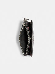 Coach 91056 Snap Card Crayon Heart Black