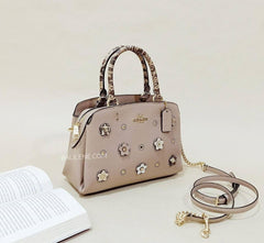 Coach 91142  Mini Lilie Crossbody App Taupe Multi