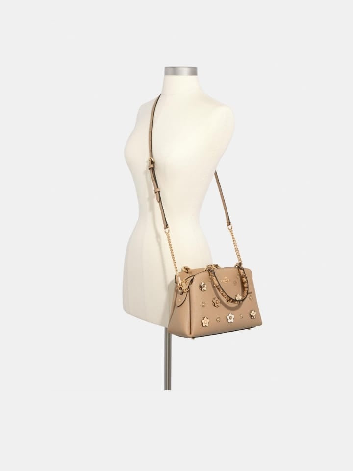 Coach 91142  Mini Lilie Crossbody App Taupe Multi