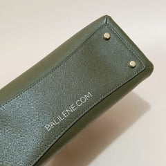 Coach Mini Lillie Crossgrain Carryal Canteen