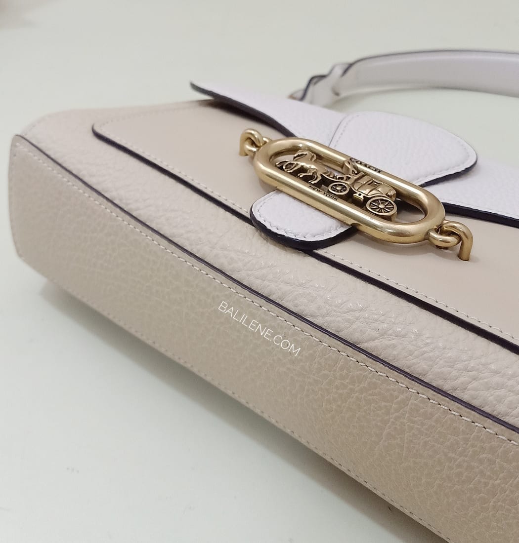 Coach 91393 Jade Shoulder Bag Colorblok Cream Multi