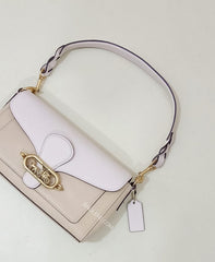 Coach 91393 Jade Shoulder Bag Colorblok Cream Multi