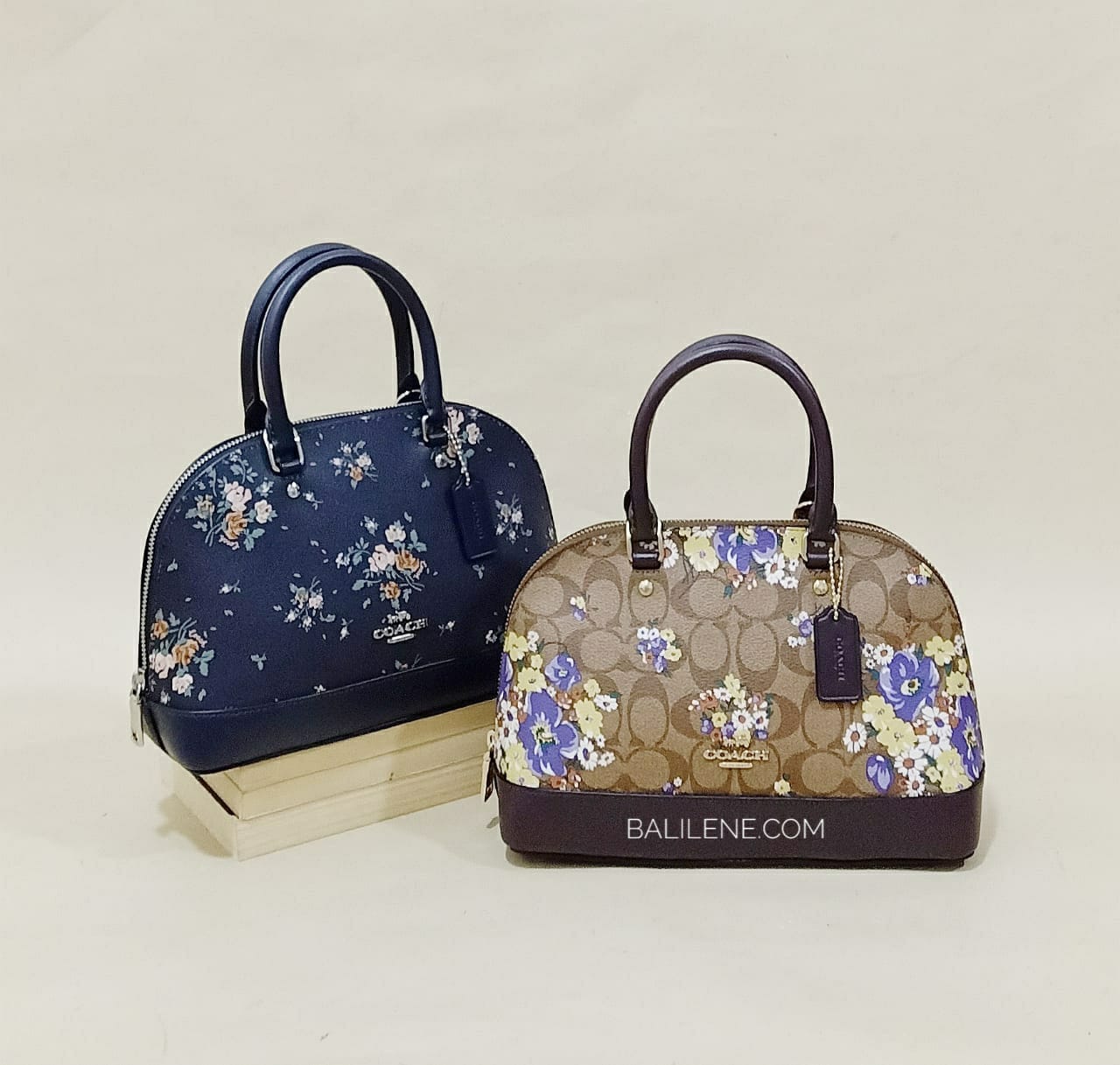 Coach F31968 Sierra Signature Medley Bouquet Khaki Multi