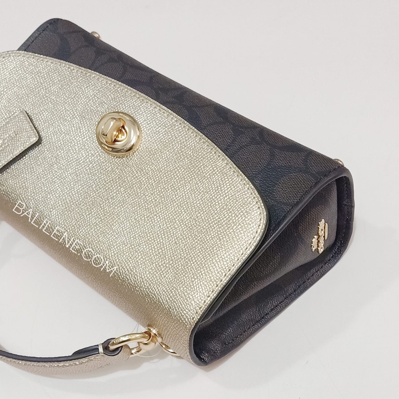 Coach C1441 Tilly 23 Signature Brown/Metalik Pale Gold
