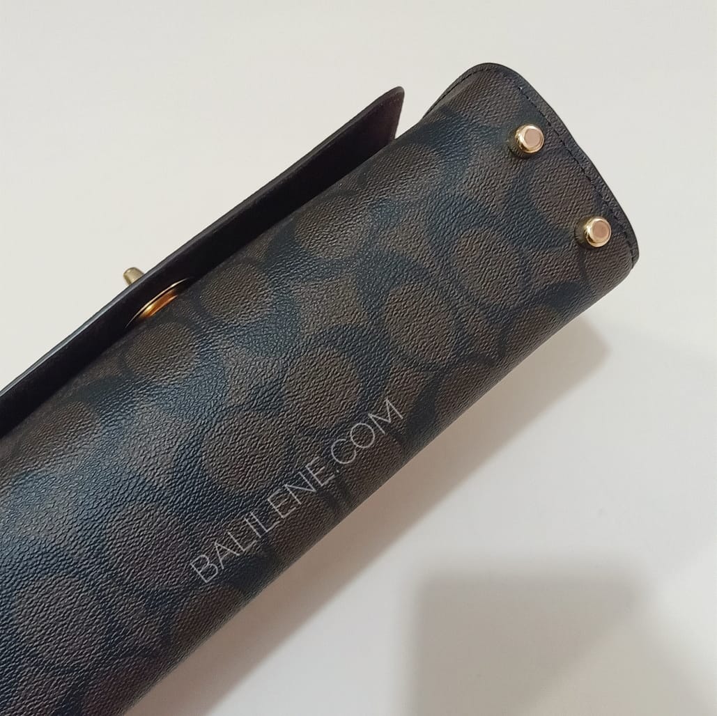Coach C1441 Tilly 23 Signature Brown/Metalik Pale Gold