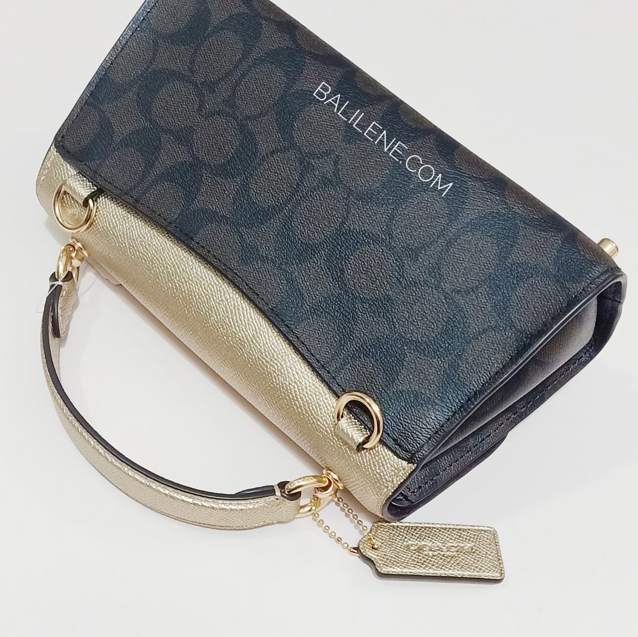 Coach C1441 Tilly 23 Signature Brown/Metalik Pale Gold