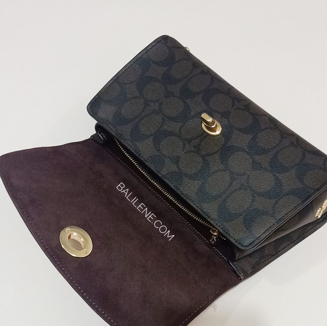 Coach C1441 Tilly 23 Signature Brown/Metalik Pale Gold