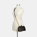 Coach C1452 Nora Kisslock Signature Brown Black